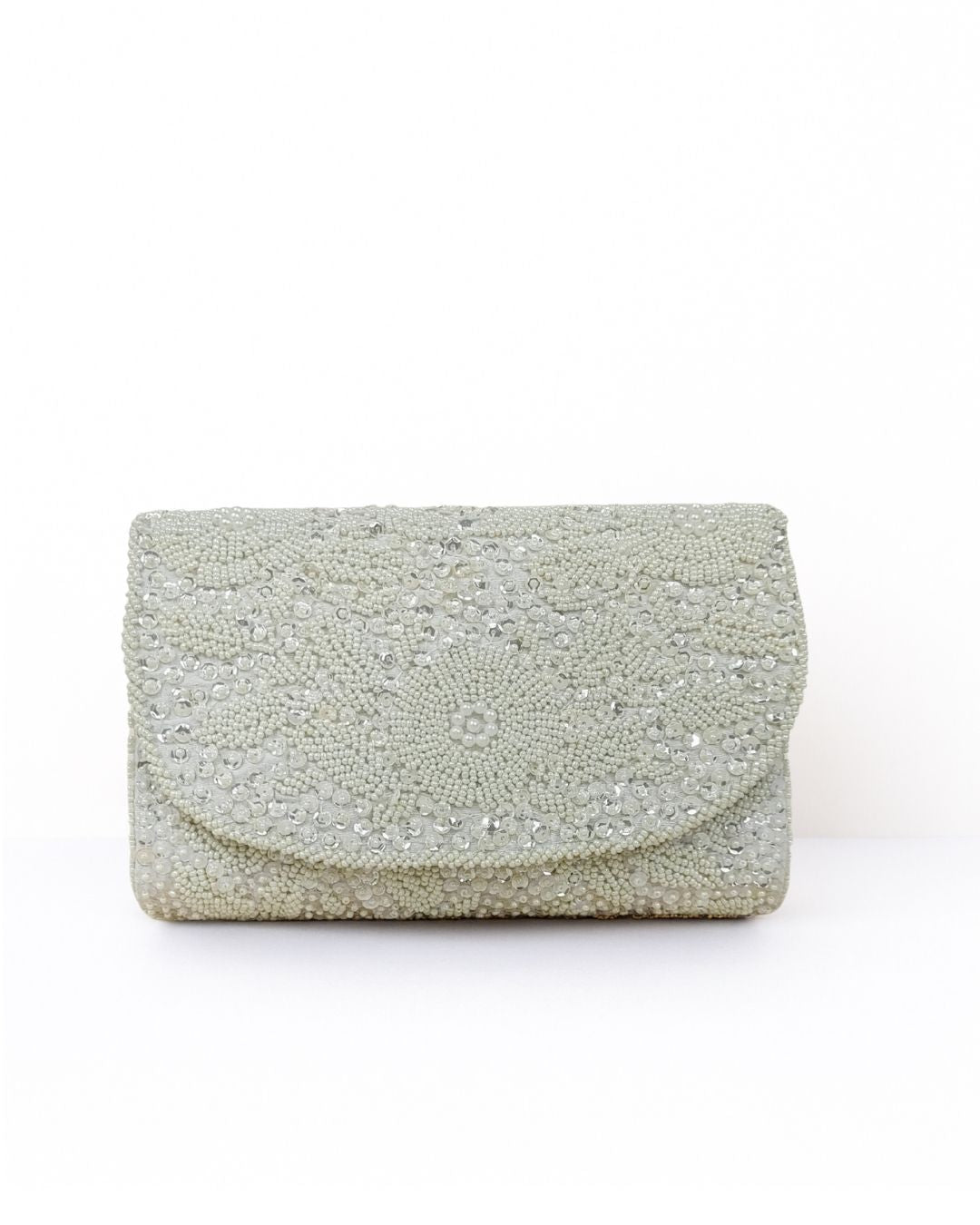 Embroidered clutch collection