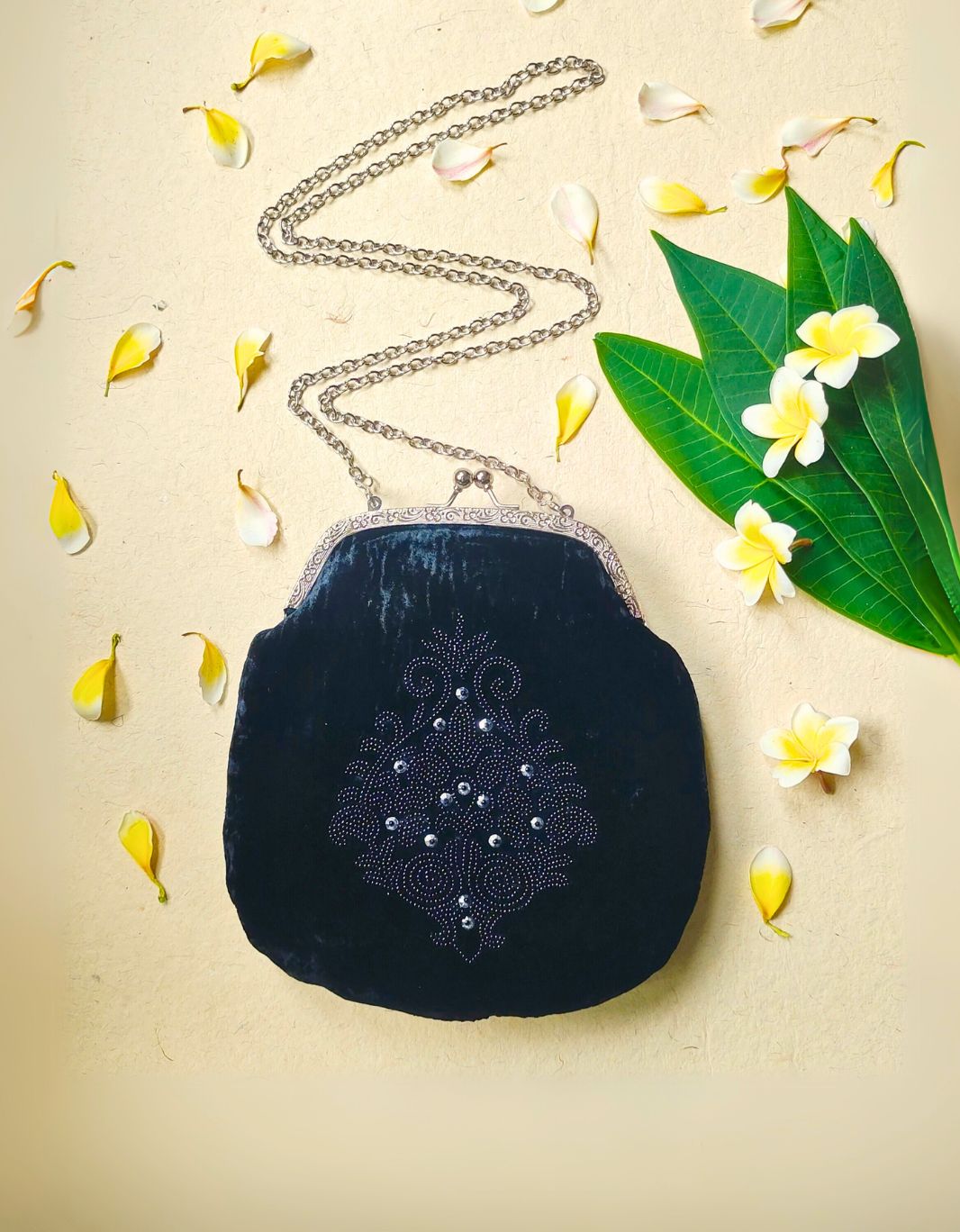 Embroidered Clutch