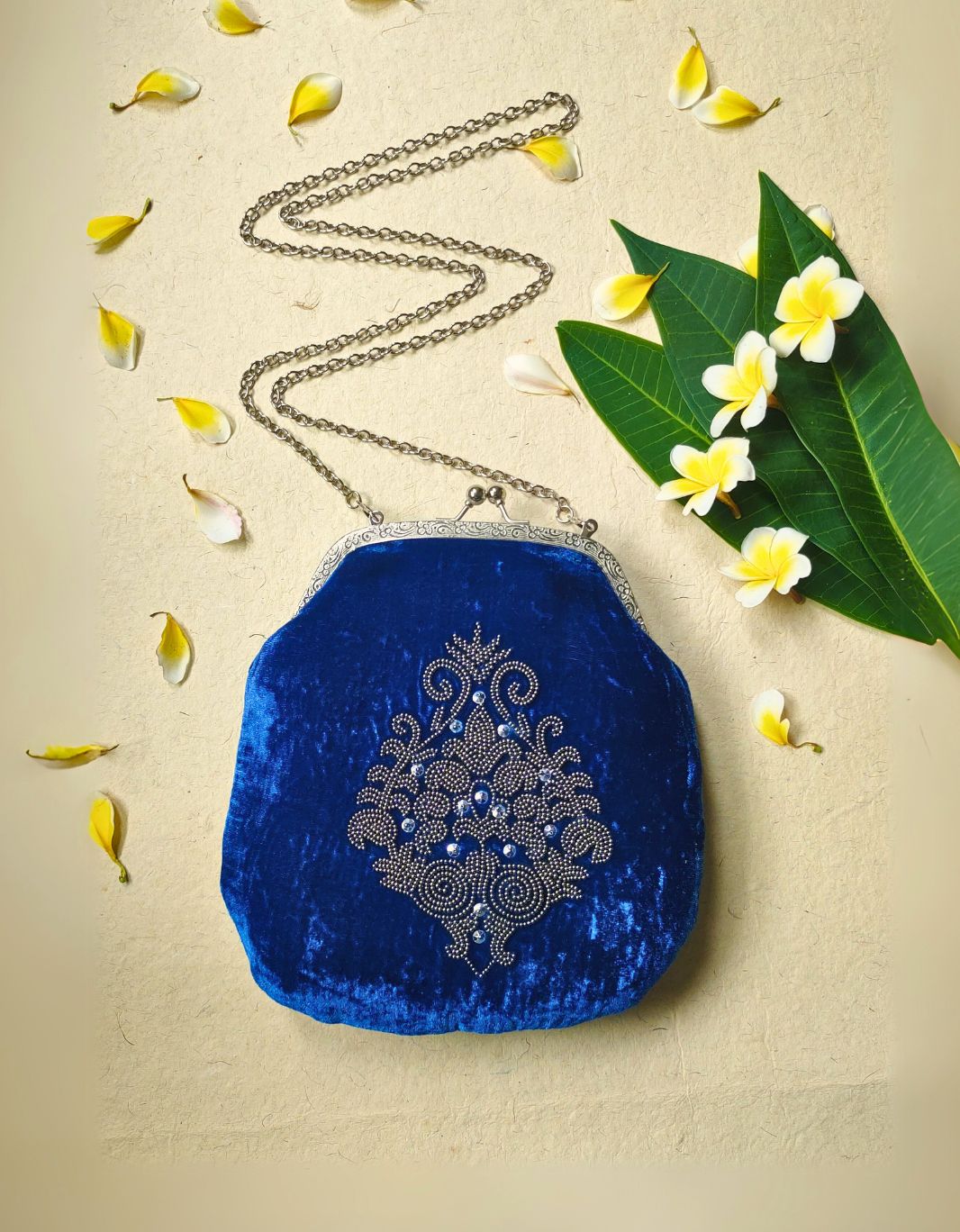 Embroidered Clutch