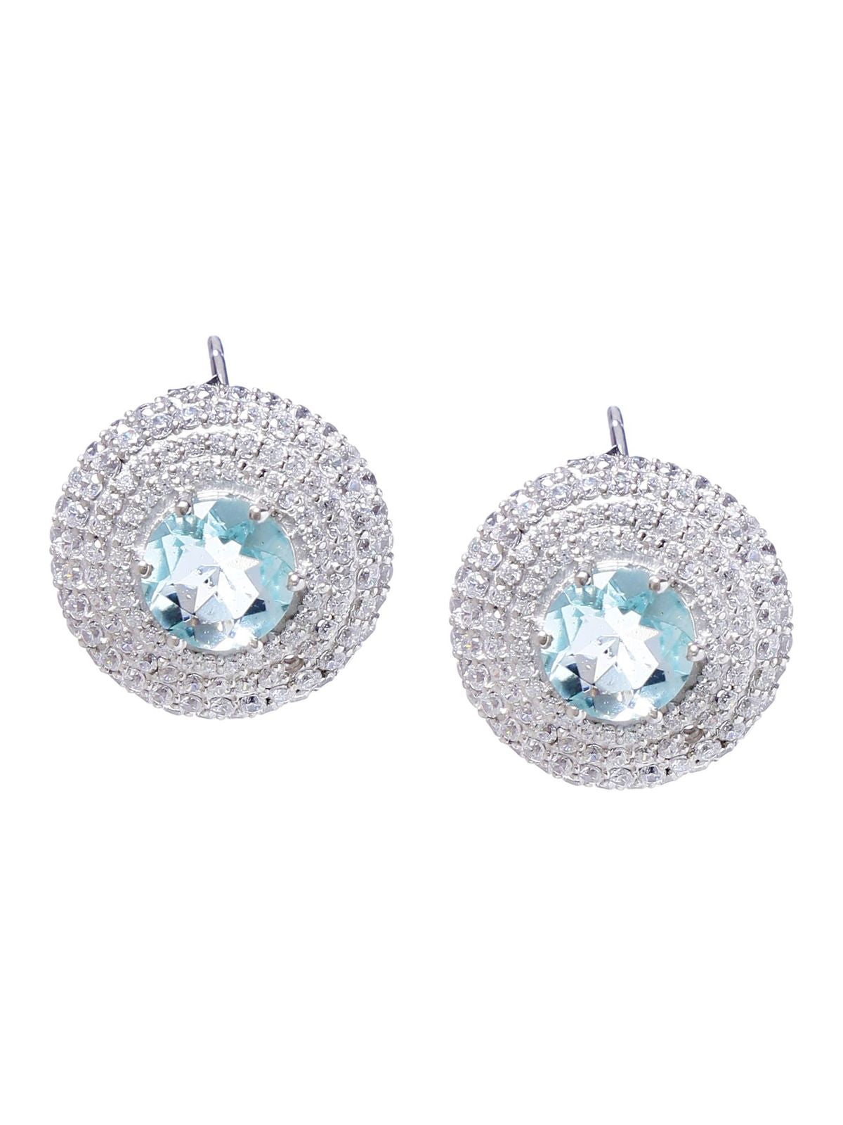 Earring Silver Cubic Zirconia