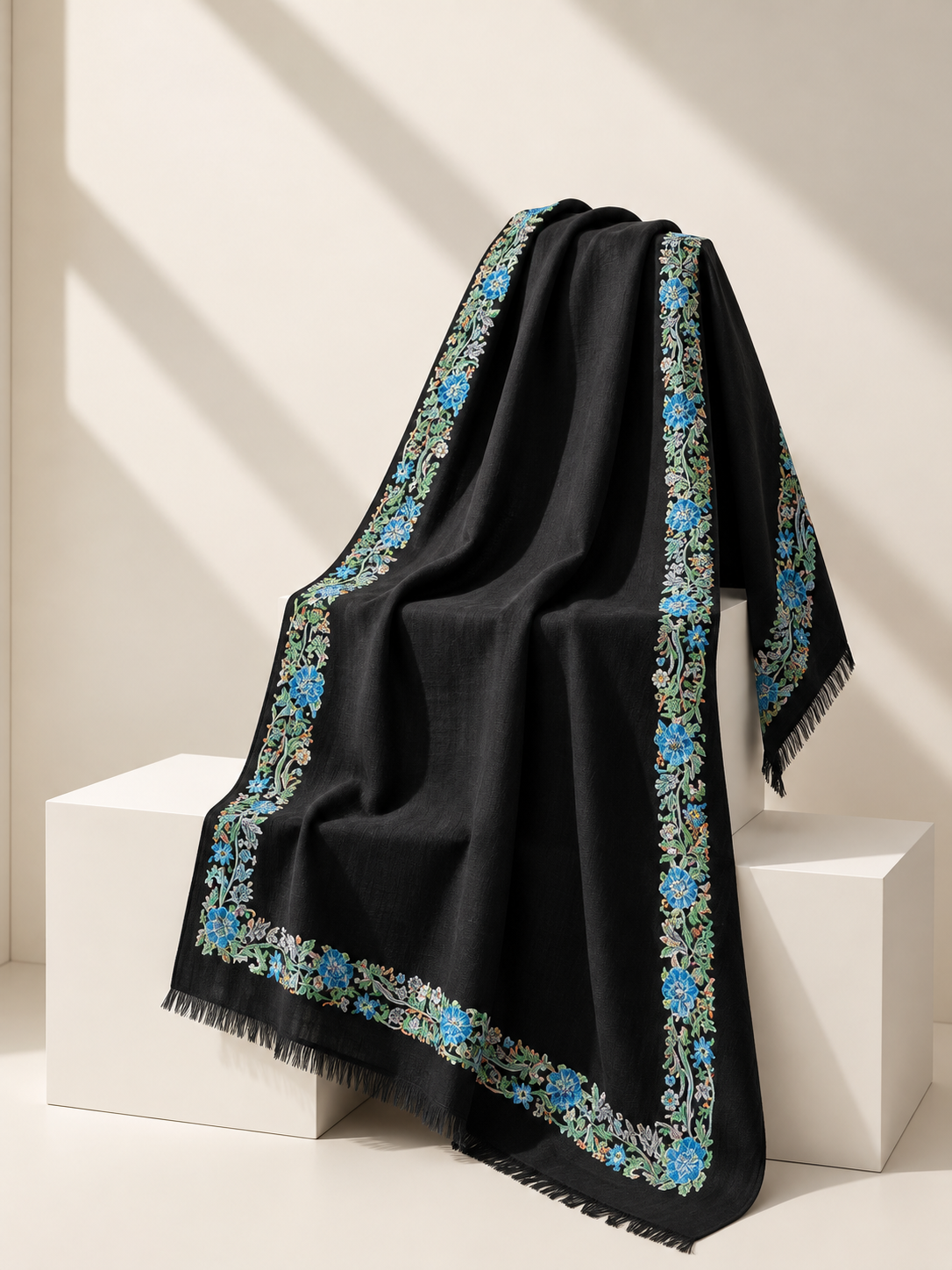 Embroidered Scarves & Stoles