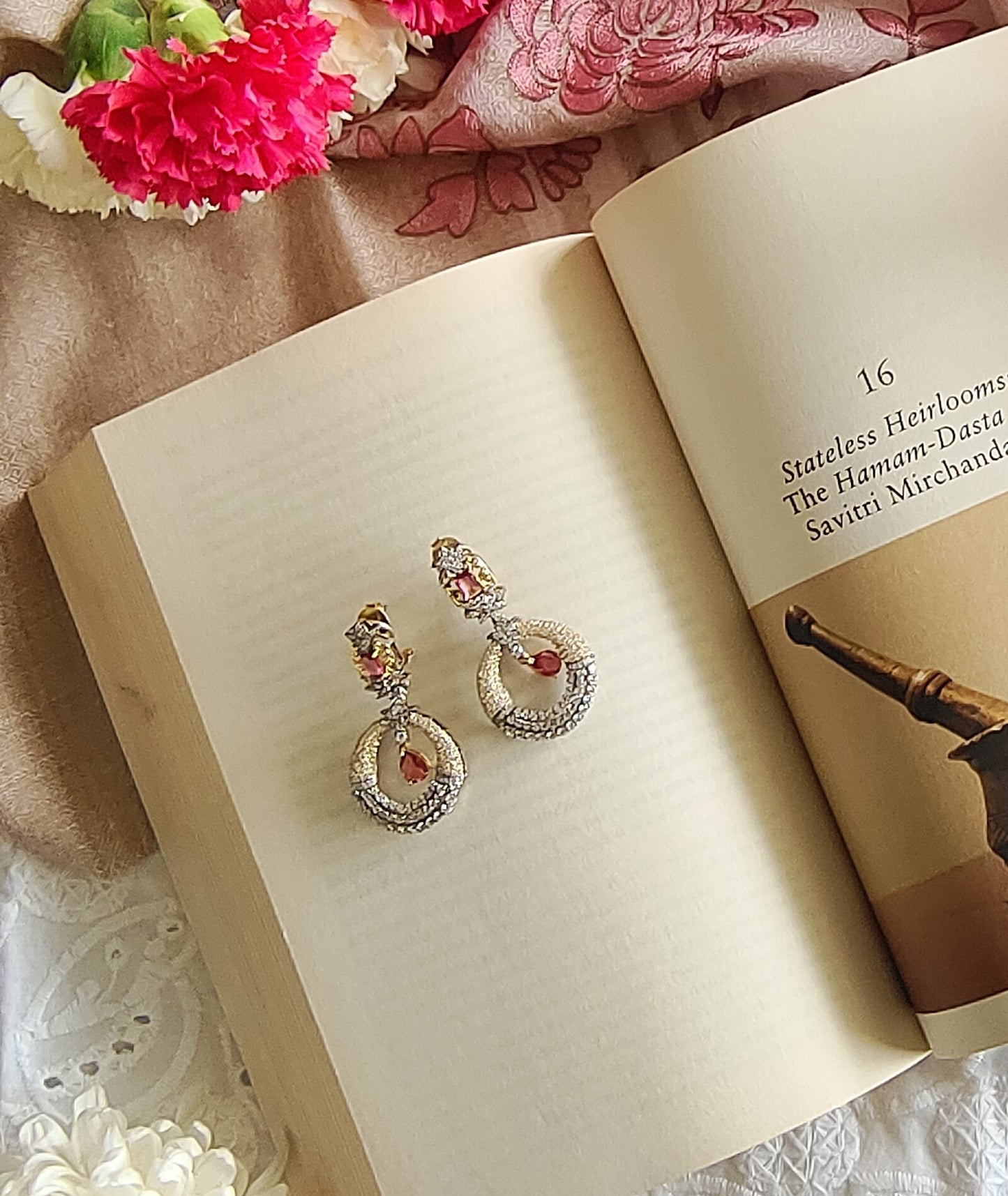 Earring Silver Cubic Zirconia