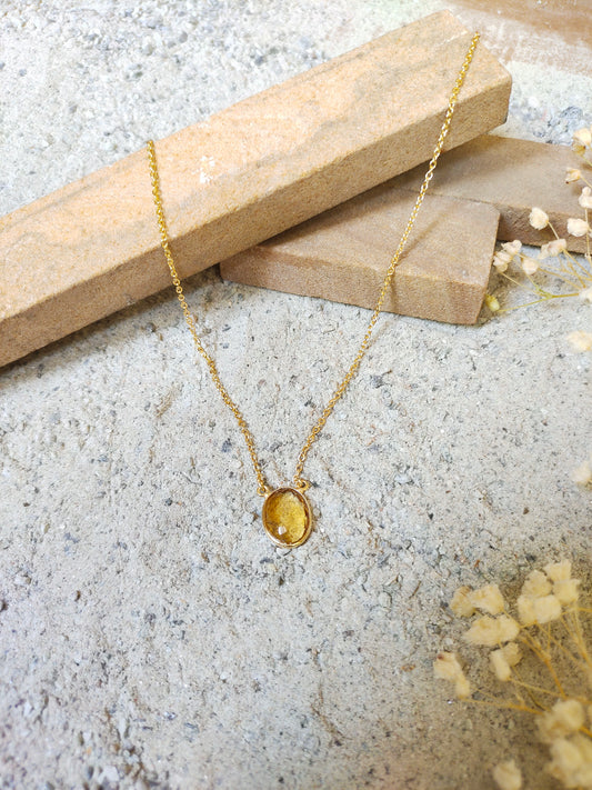 Necklace Silver Gemstone