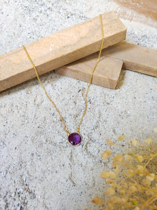 Necklace Silver Gemstone