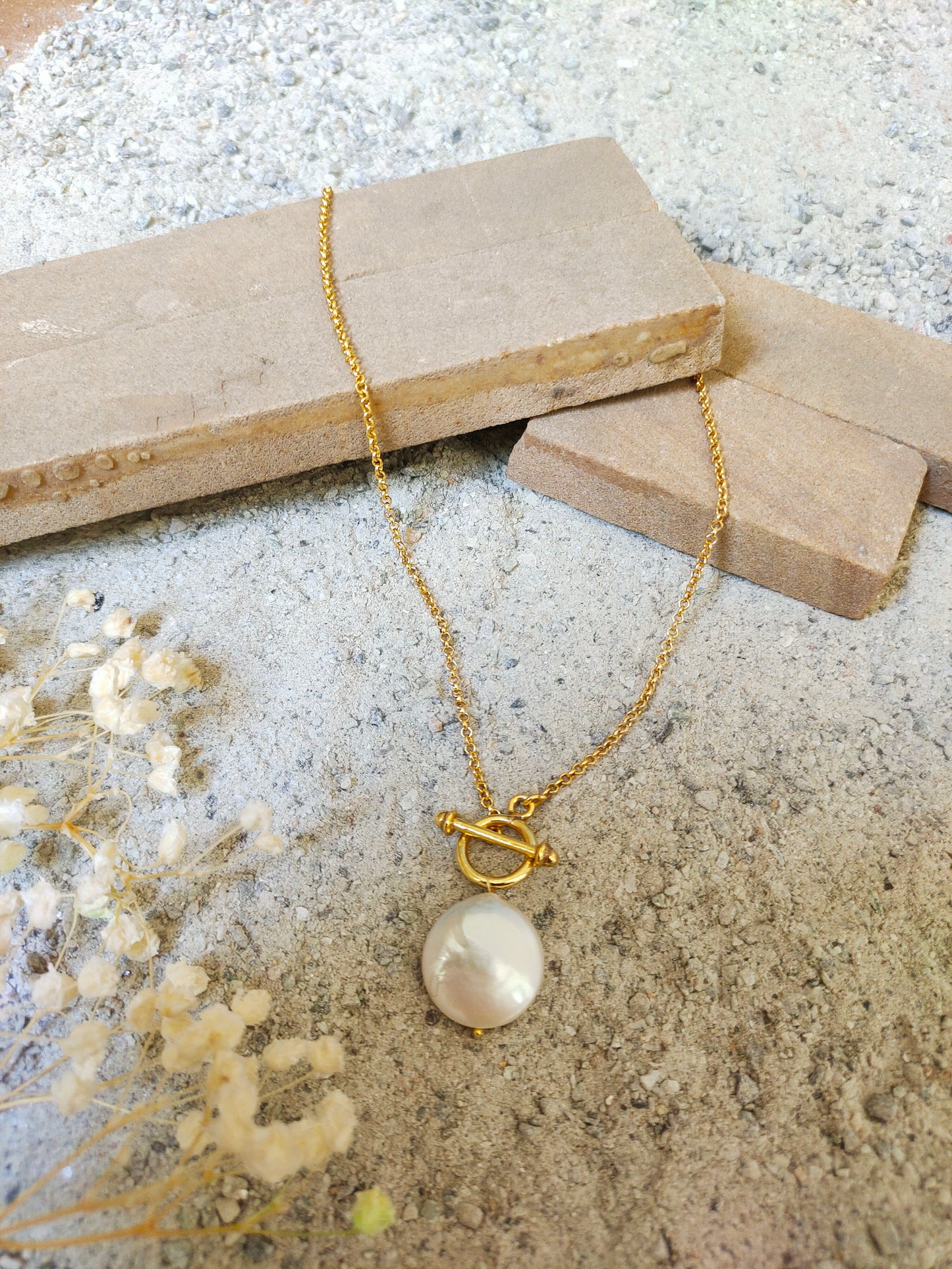 Necklace Silver Pearl