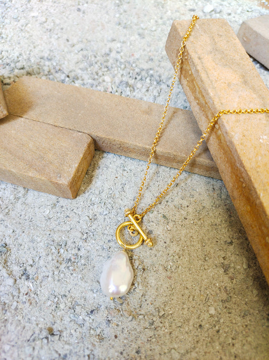 Necklace Silver Pearl
