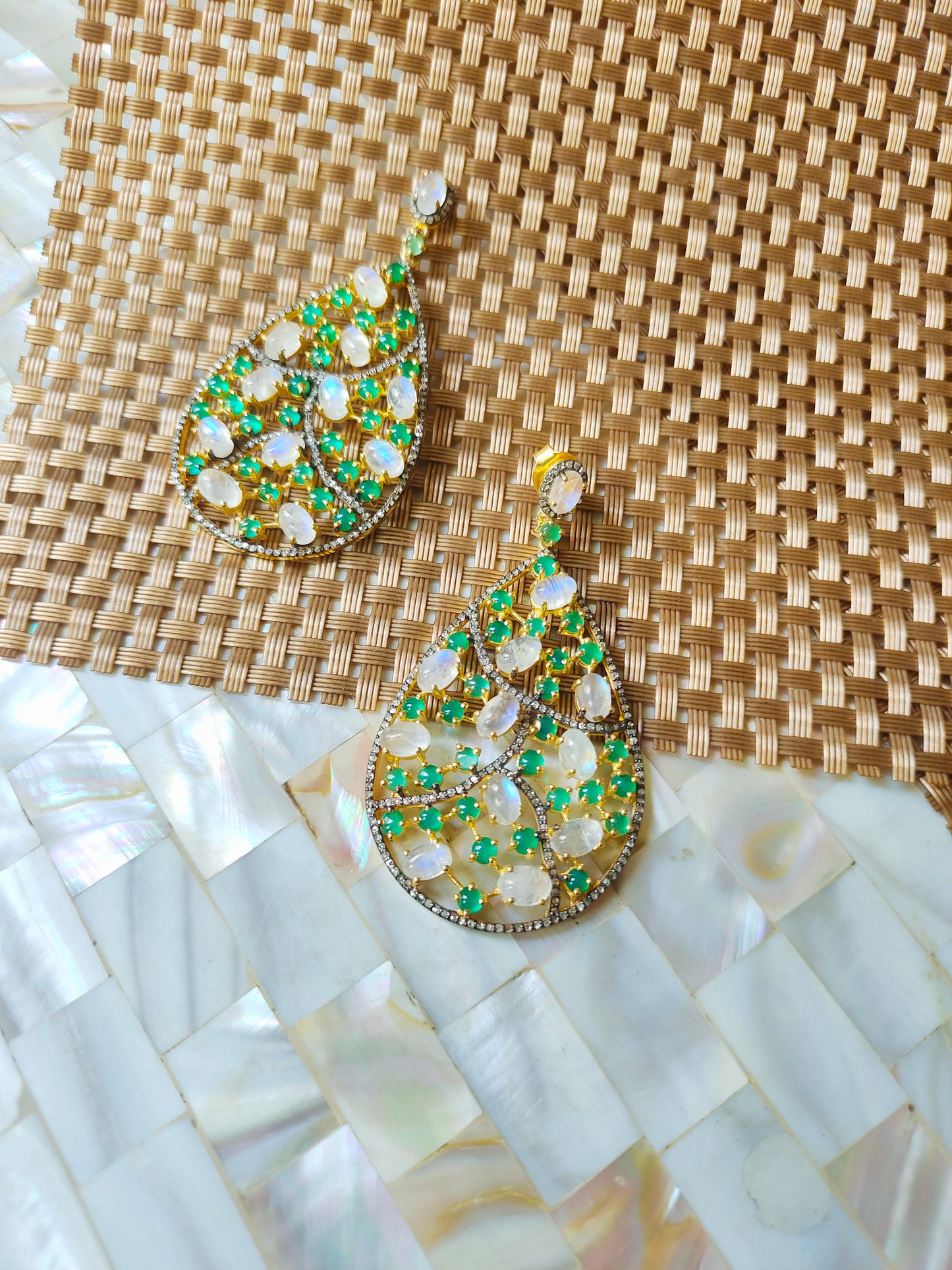 Earring Silver Victorian