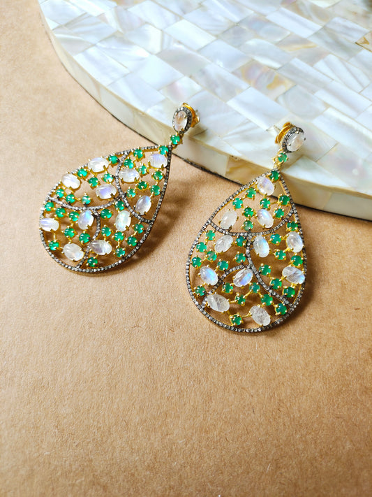 Earring Silver Victorian