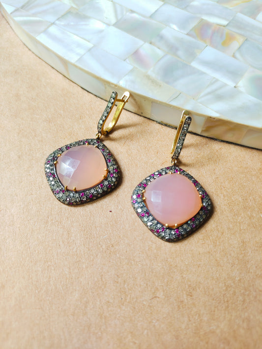 Earring Silver Gemstone