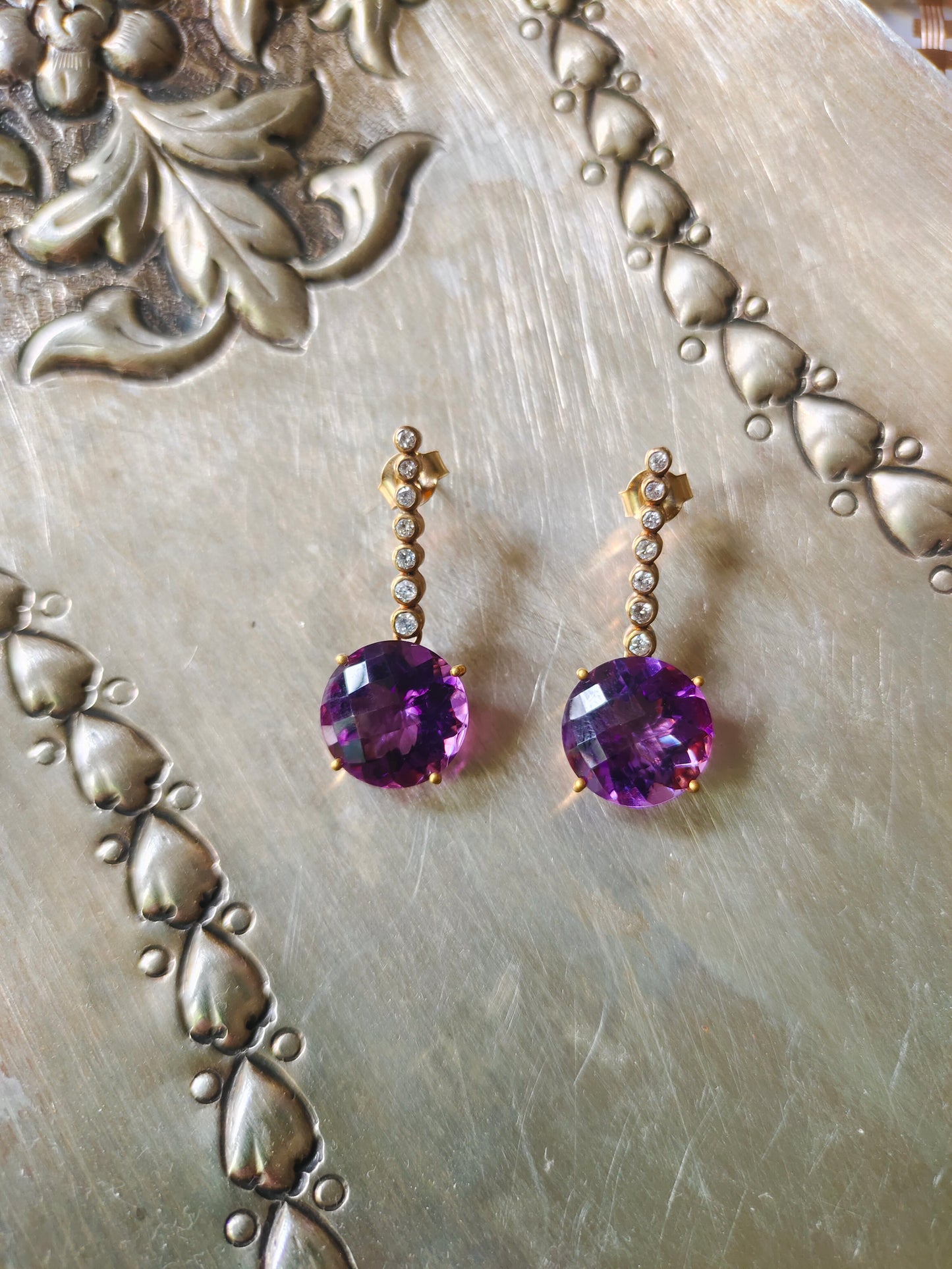 Earring Silver Gemstone