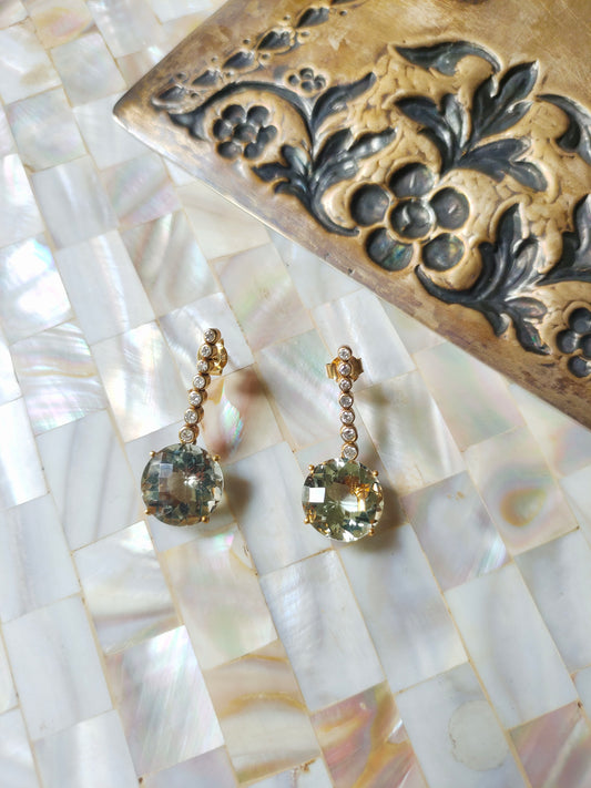 Earring Silver Gemstone
