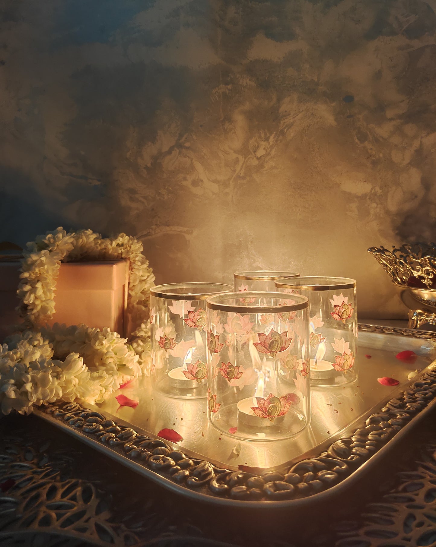 Parrot Glass Votive