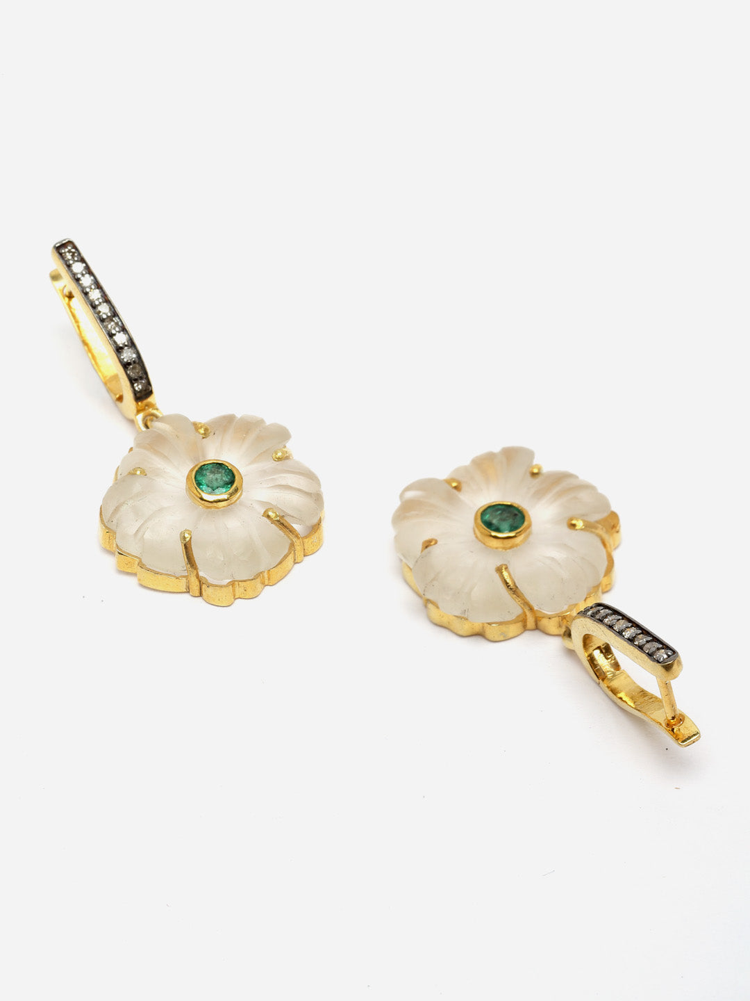 Earring Silver Semi Precious