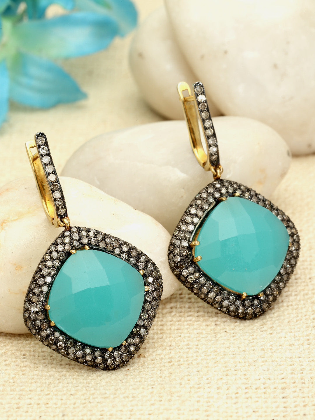 Earring Silver Gemstone