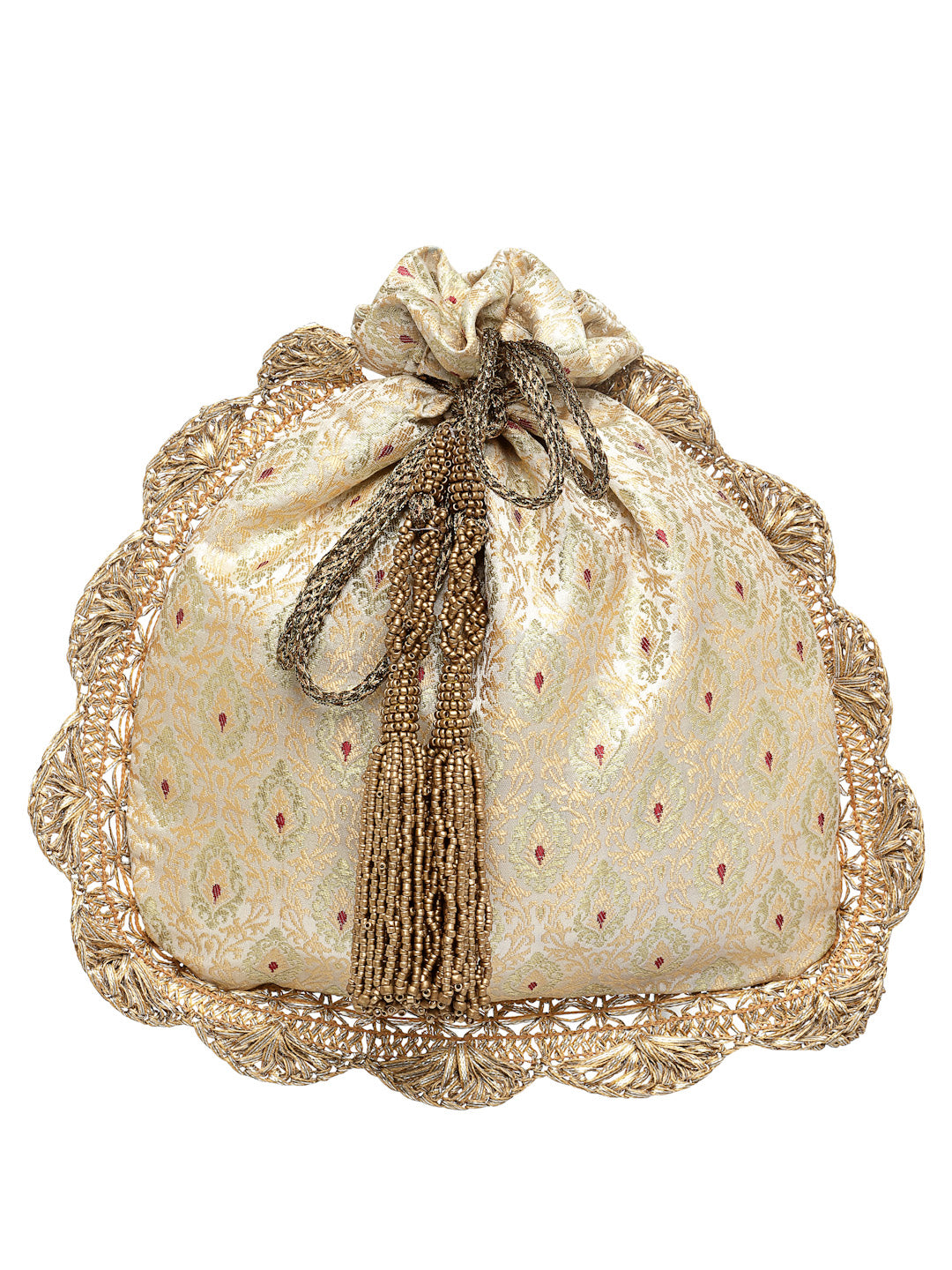 Silk Brocade Potli