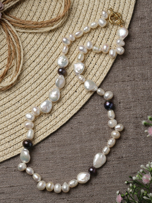 Necklace Beaded Semi Precious