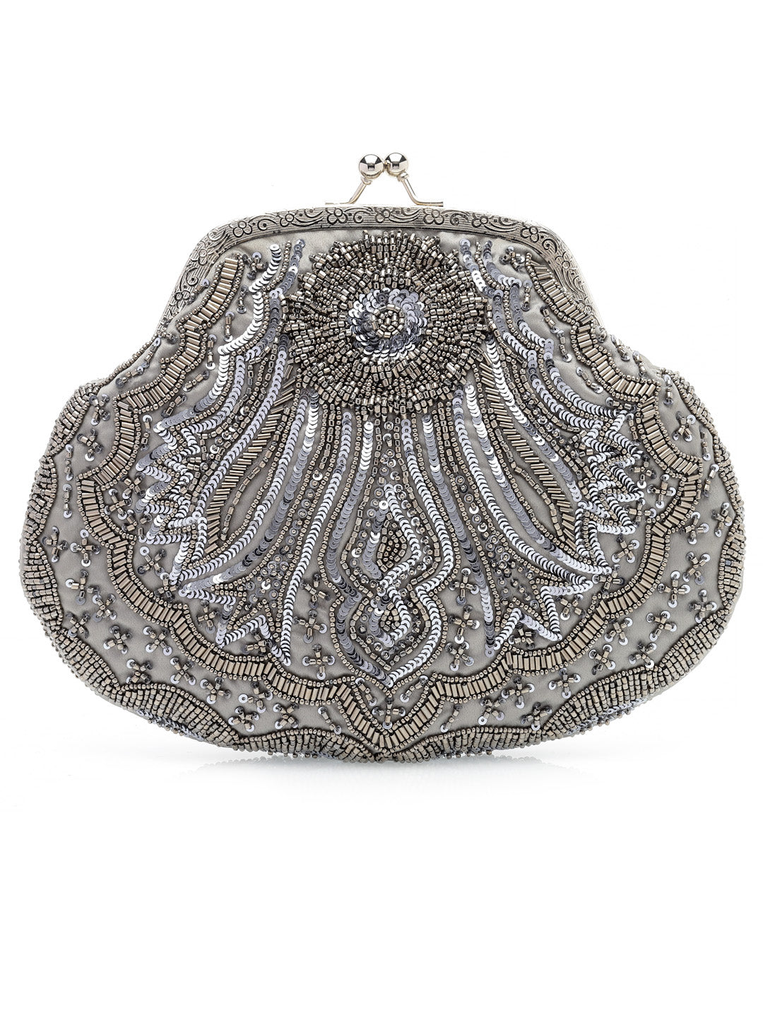 Embroidered Clutch