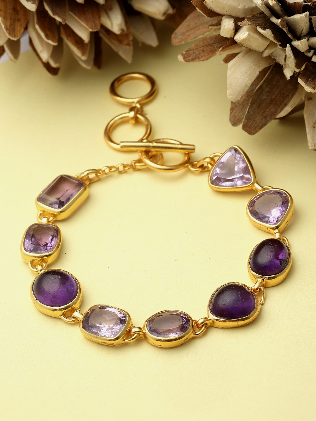 Bracelet Silver Amethyst - Main Image