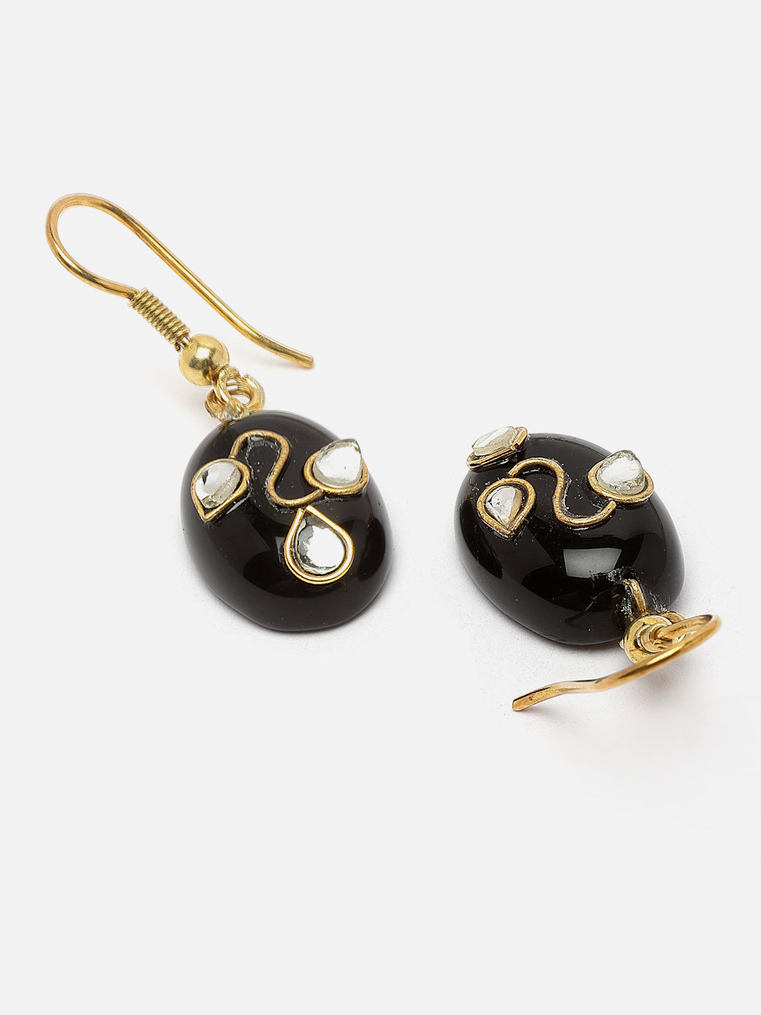 Earring Silver Kundan