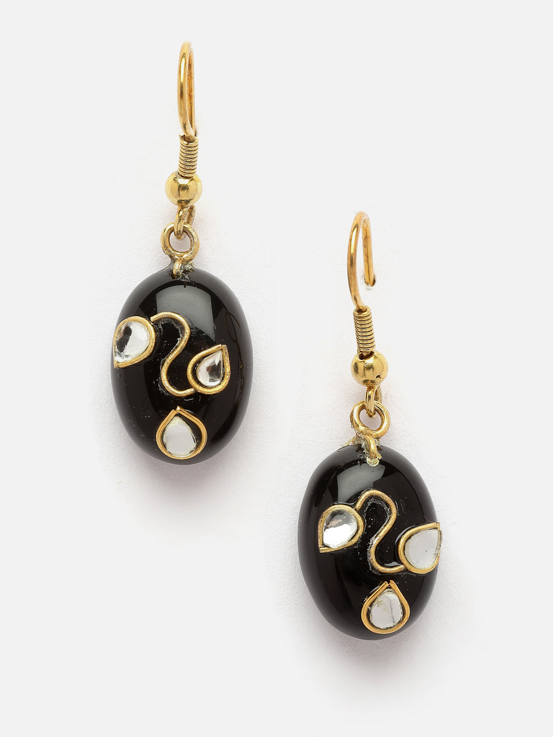 Earring Silver Kundan