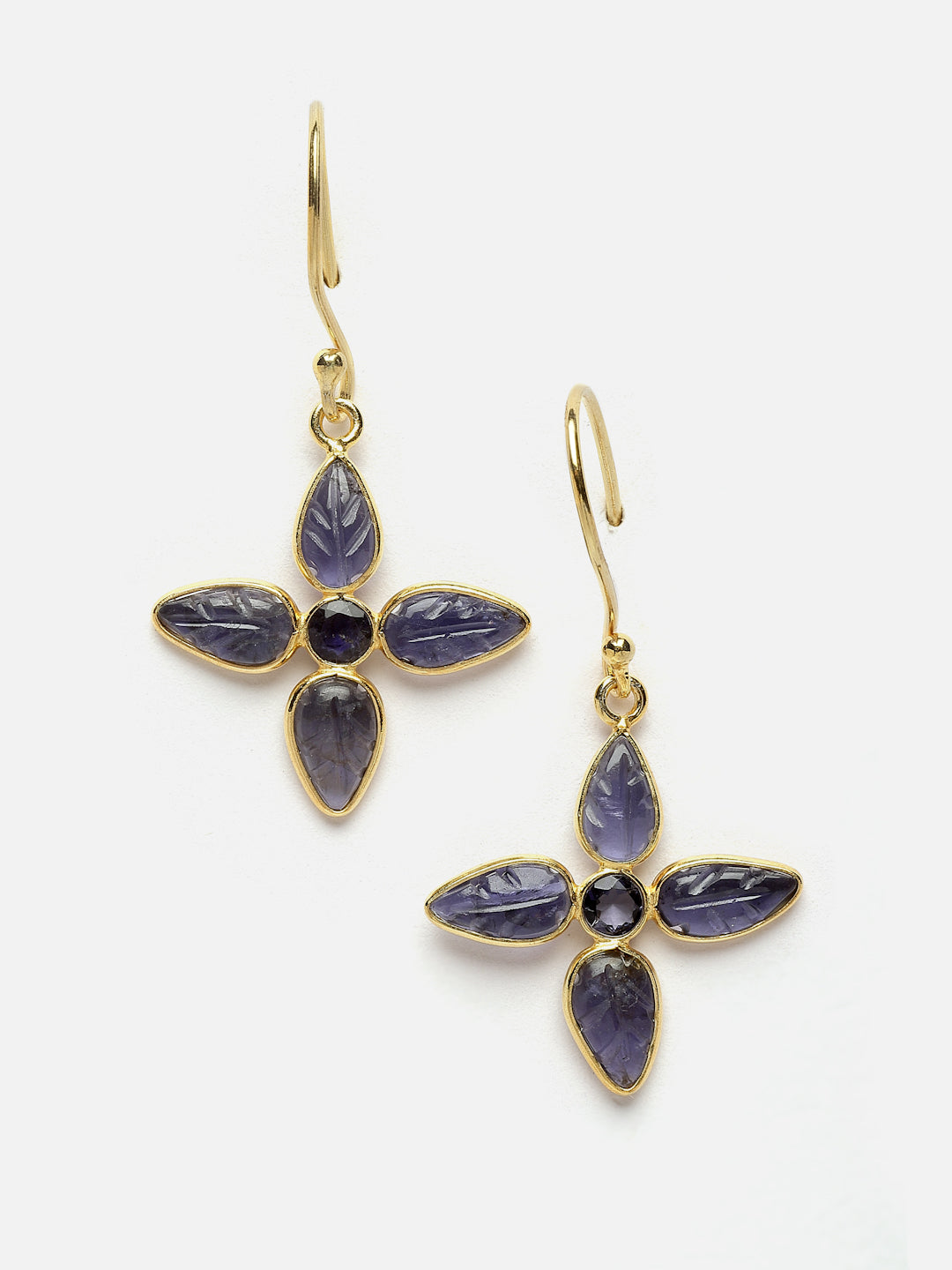 Earring Silver Semi Precious
