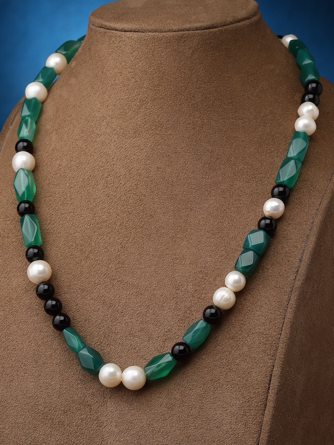 Necklace Beaded Semi Precious