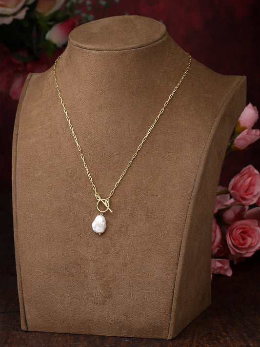 Necklace Silver Pearl