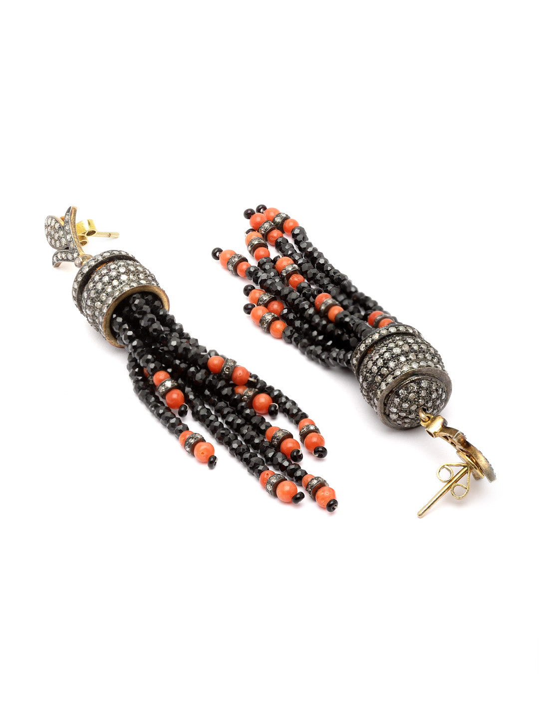Earring Silver Semi Precious