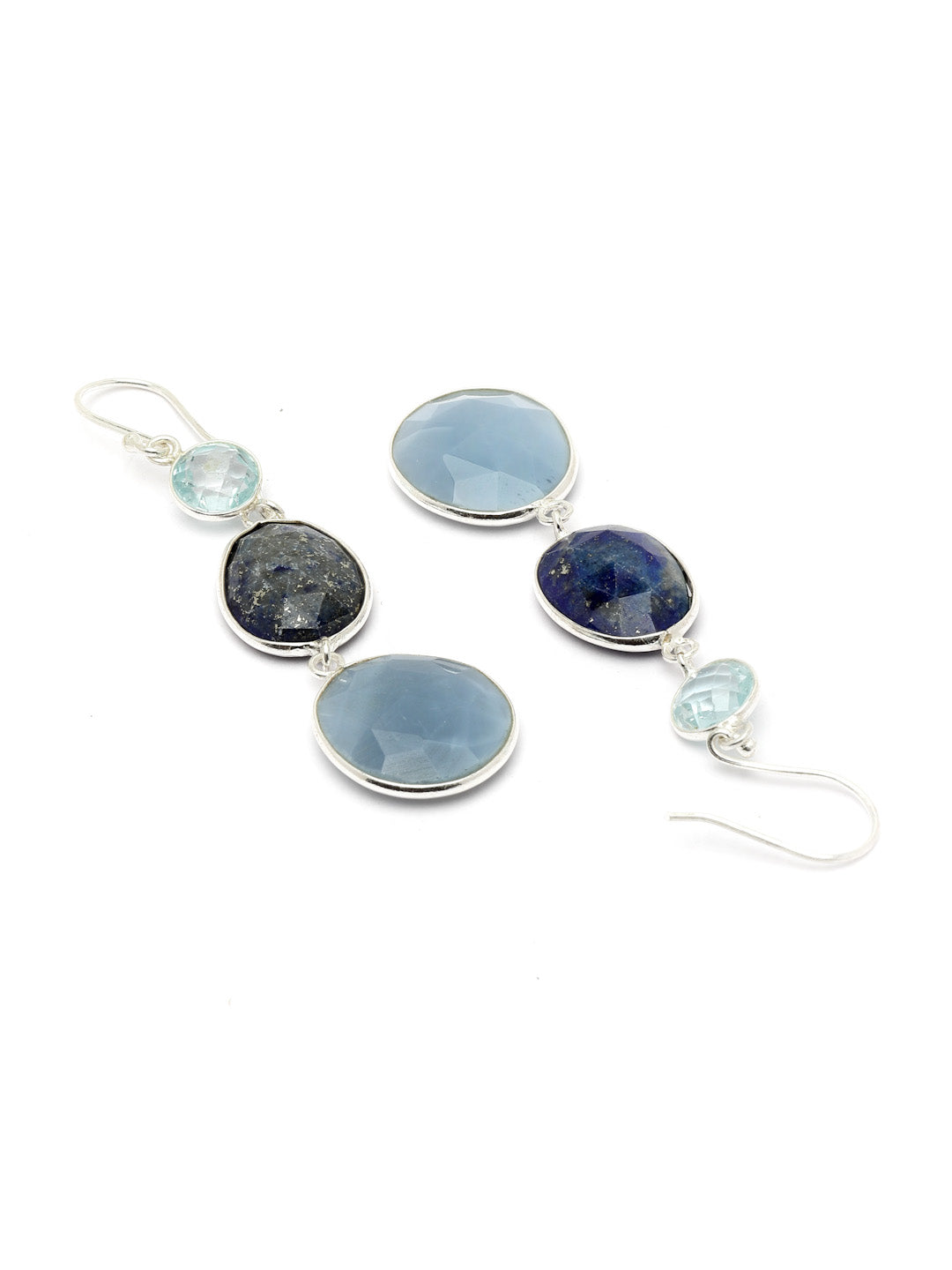 Silver Earring Gemstone