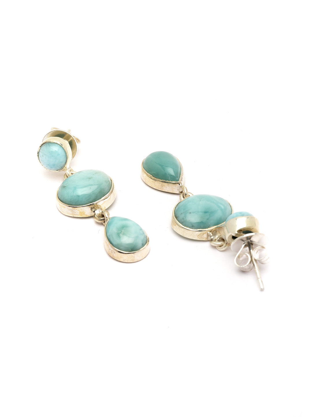 Silver Earring Gemstone