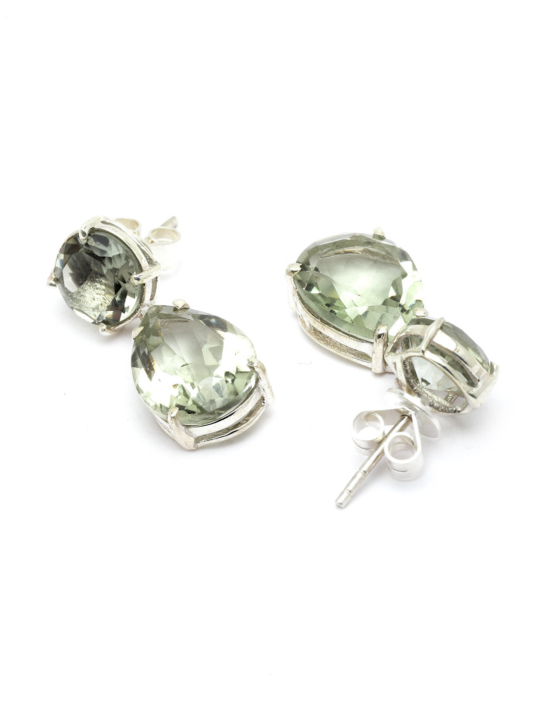 Silver Earring Gemstone