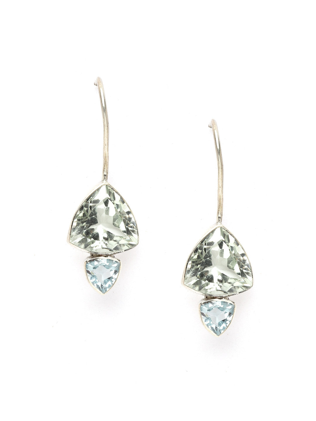 Silver Earring Gemstone