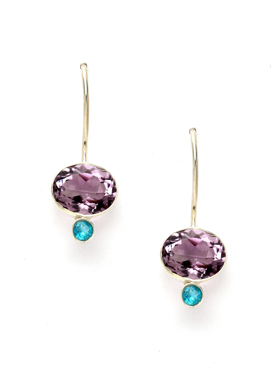 Silver Earring Gemstone