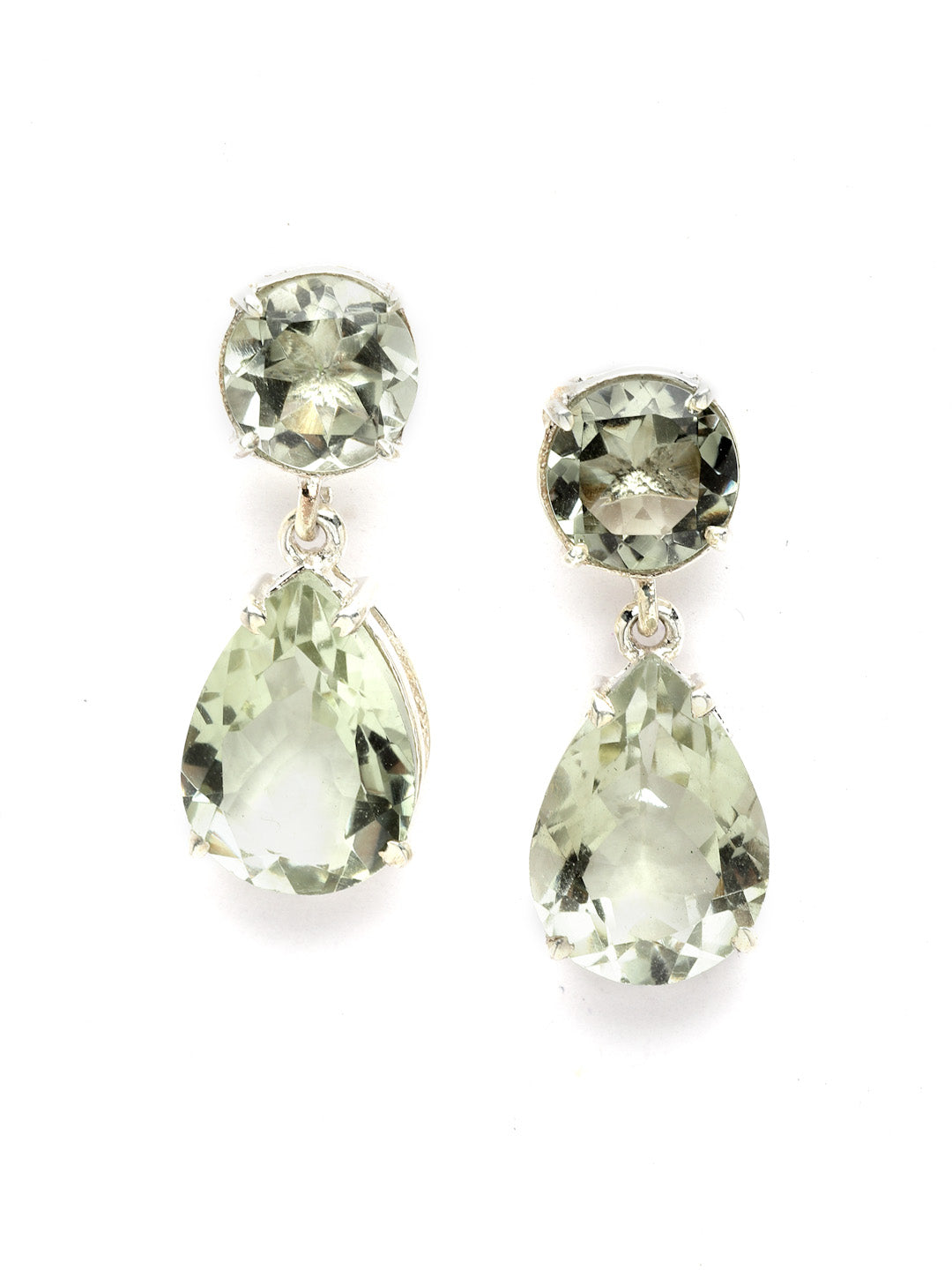 Silver Earring Gemstone