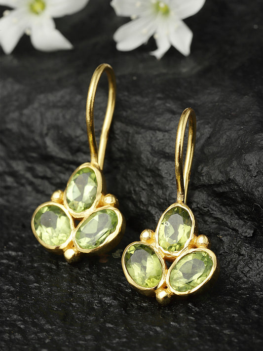Silver Earring Gemstone