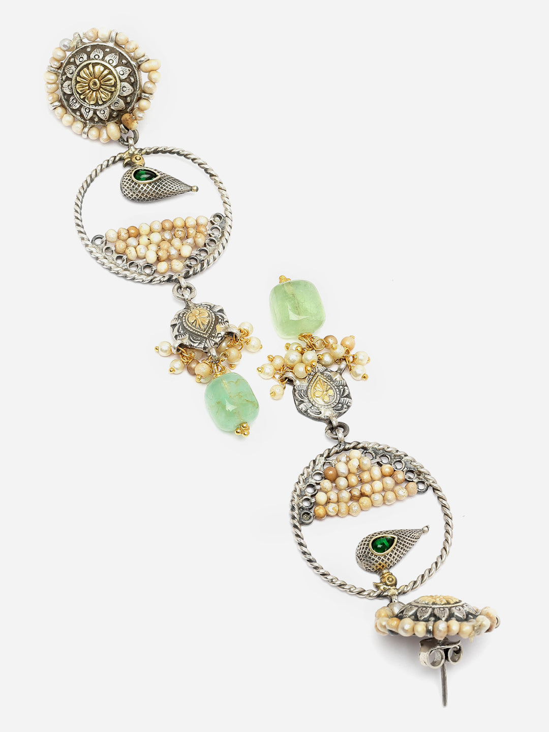 Earring Silver Ethnic