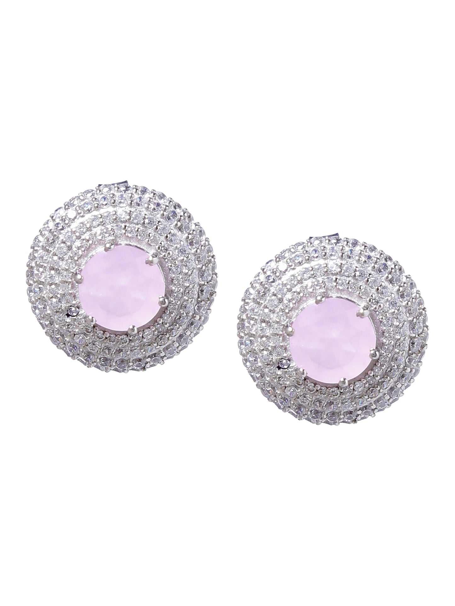 Earring Silver Cubic Zirconia