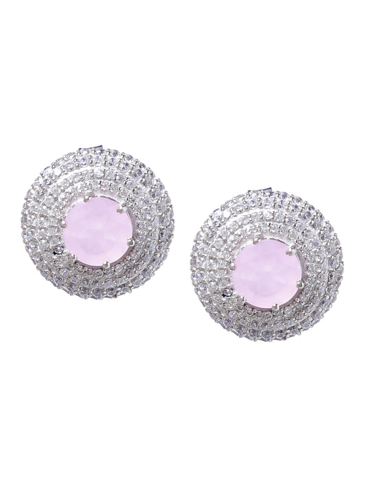 Earring Silver Cubic Zirconia