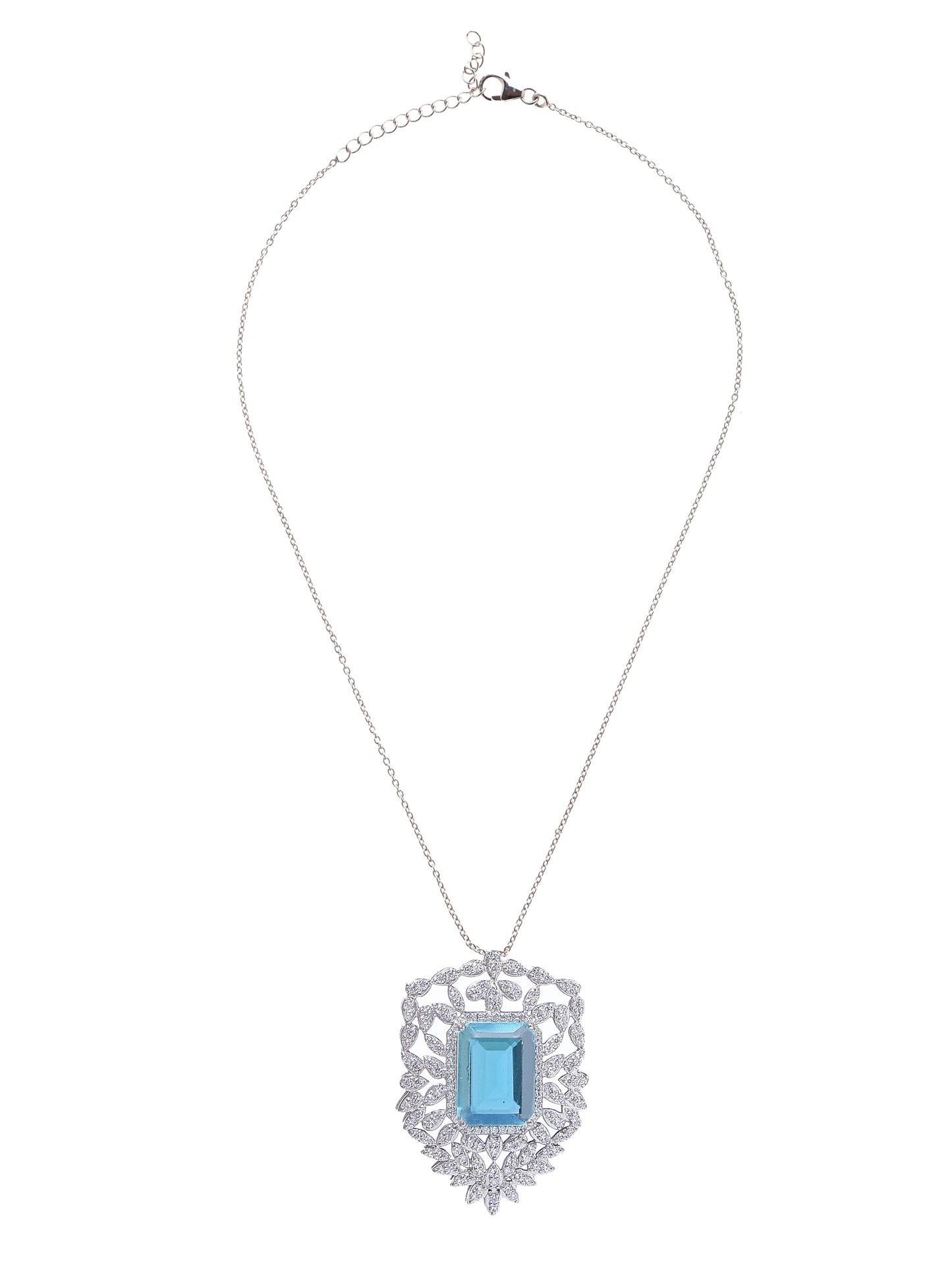 Pendant Silver Cubic Zirconia
