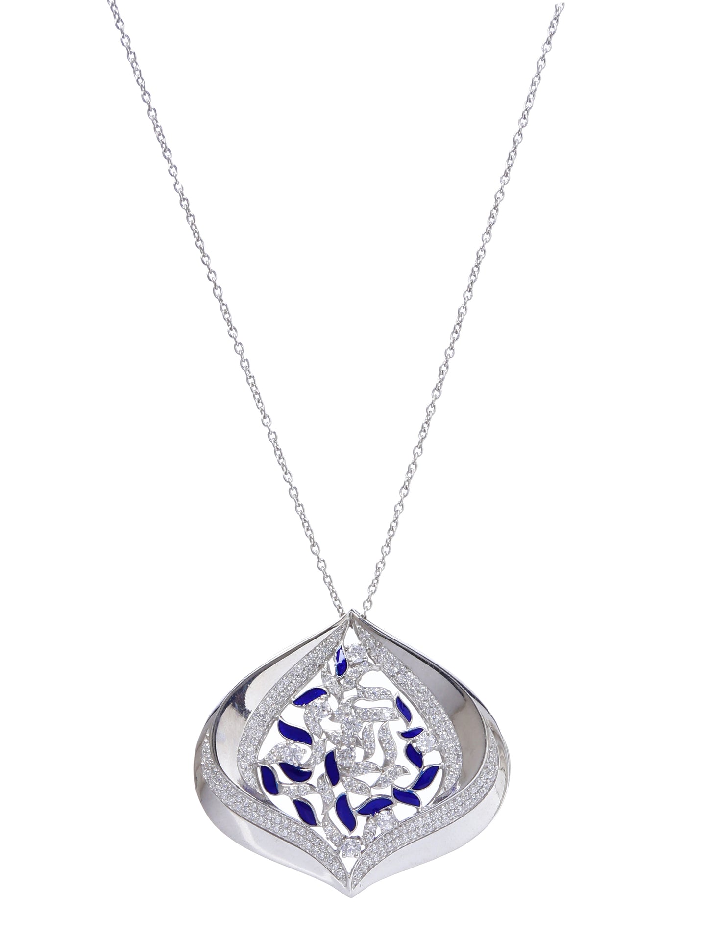 Pendant Silver Cubic Zirconia Pendant