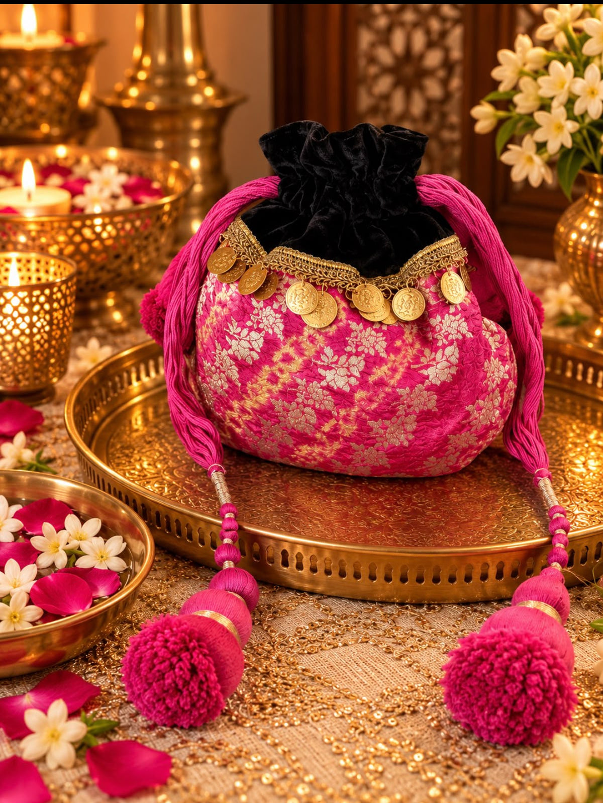 Velvet & Brocade Potlis
