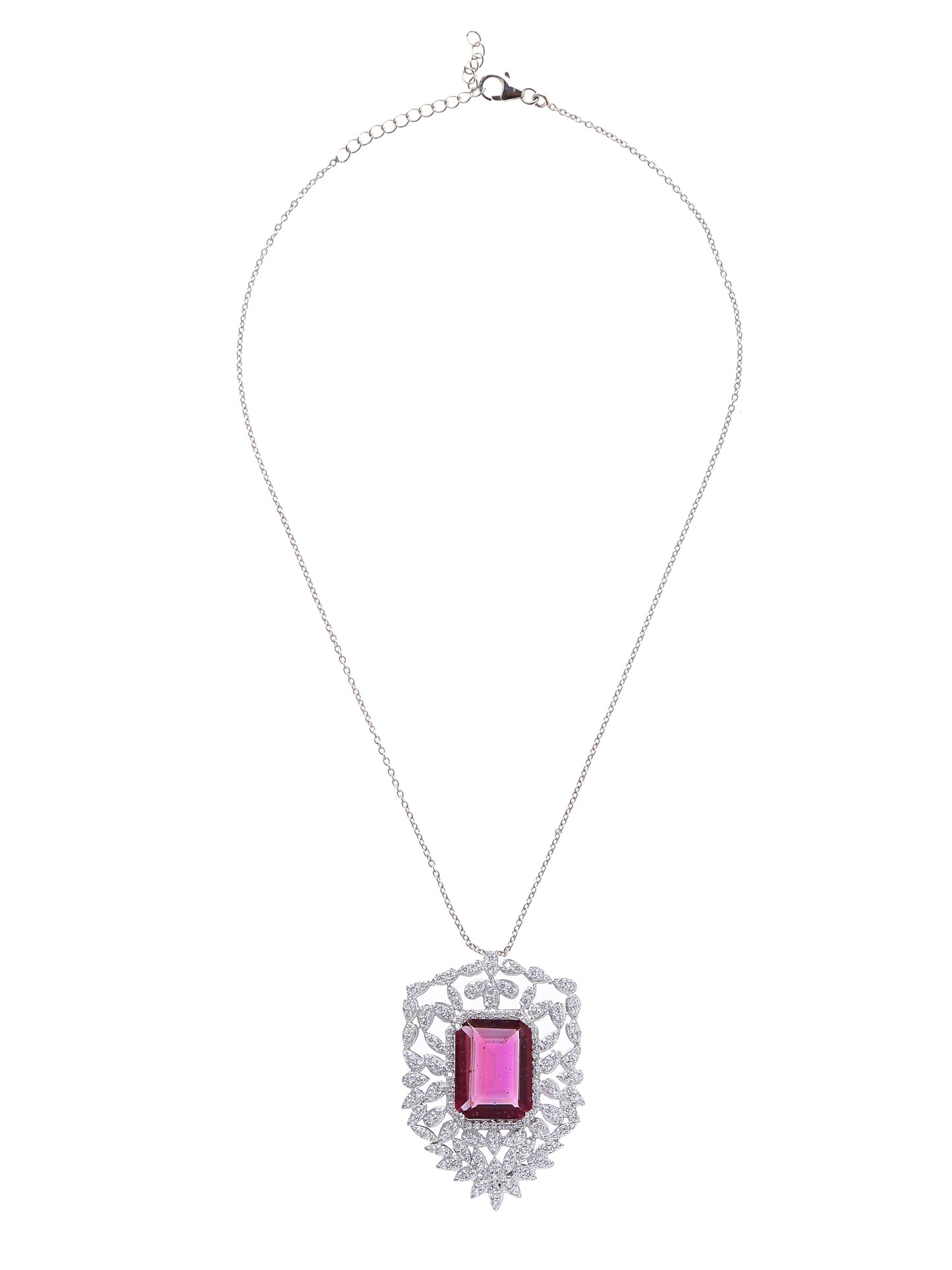 Pendant Silver Cubic Zirconia