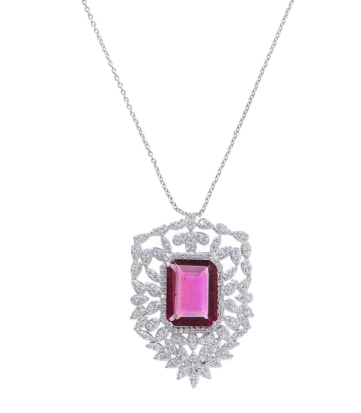 Pendant Silver Cubic Zirconia