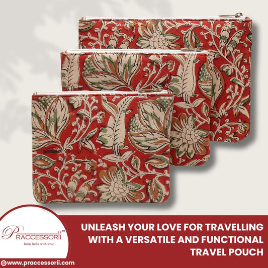 Unleash Your Love For Travelling With A Versatile And Functional Travel Pouch