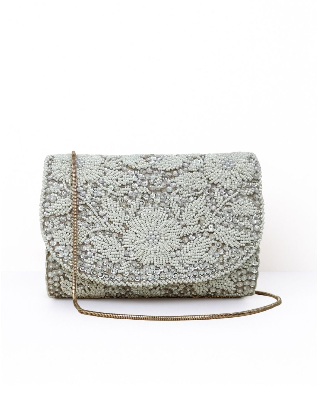 Embroidered clutch collection