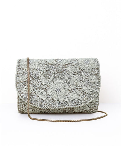 Embroidered clutch collection