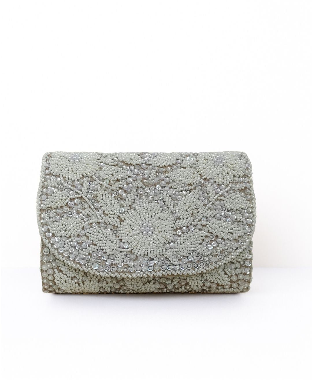 Embroidered clutch collection