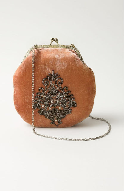 Embroidered Clutch