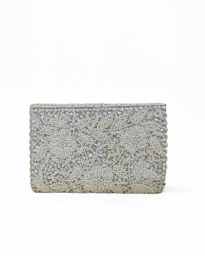 Embroidered clutch collection