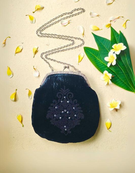 Embroidered Clutch